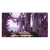 YYHWHJDE Vine Purple Picture Large Office Gaming Mouse pad 16 x 29.5 in : Strong Adhesion and Durability Precision Edge Locking view 1