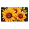 YYHWHJDE Wildflower sunflowe Picture Large Office Gaming Mouse pad 16 x 29.5 in : Strong Adhesion and Durability Precision Edge Locking view 1
