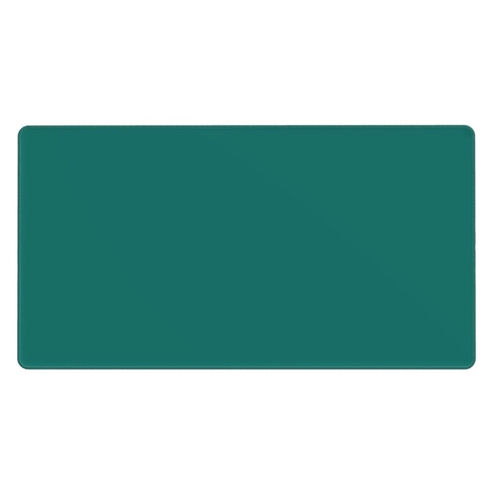 YYHWHJDE Solid Dark Green Pattern Large Office Gaming Mouse pad 16 x 29.5 in : Strong Adhesion and Durability Precision Edge Locking