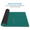 YYHWHJDE Solid Dark Green Pattern Large Office Gaming Mouse pad 16 x 29.5 in : Strong Adhesion and Durability Precision Edge Locking view 3