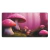 YYHWHJDE Pink Mushroom Pattern Large Office Gaming Mouse pad 16 x 29.5 in : Strong Adhesion and Durability Precision Edge Locking view 1