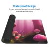 YYHWHJDE Pink Mushroom Pattern Large Office Gaming Mouse pad 16 x 29.5 in : Strong Adhesion and Durability Precision Edge Locking view 3
