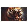 YYHWHJDE Roaring Tiger Picture Large Office Gaming Mouse pad 16 x 29.5 in : Strong Adhesion and Durability Precision Edge Locking view 1