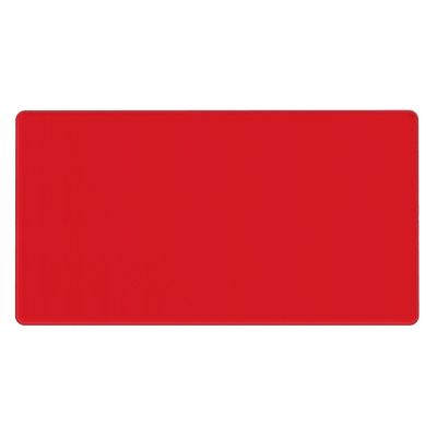 YYHWHJDE Solid Color red Pattern Large Office Gaming Mouse pad 16 x 29.5 in : Strong Adhesion and Durability Precision Edge Locking