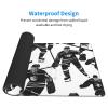 YYHWHJDE Black Hockey Pattern Large Office Gaming Mouse pad 16 x 29.5 in : Strong Adhesion and Durability Precision Edge Locking view 3