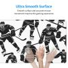 YYHWHJDE Black Hockey Pattern Large Office Gaming Mouse pad 16 x 29.5 in : Strong Adhesion and Durability Precision Edge Locking view 4