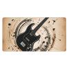 YYHWHJDE Guitar Bass Musical Instruments Picture Large Office Gaming Mouse pad 16 x 29.5 in : Strong Adhesion and Durability Precision Edge Locking view 1