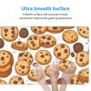 YYHWHJDE Cookies Food Chocolate Chip Biscuits Pattern Large Office Gaming Mouse pad 16 x 29.5 in : Strong Adhesion and Durability Precision Edge Locking view 4