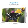 YYHWHJDE Flowering Butterfly Picture Large Office Gaming Mouse pad 16 x 29.5 in : Strong Adhesion and Durability Precision Edge Locking view 2