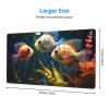 YYHWHJDE Tropical Fishes Picture Large Office Gaming Mouse pad 16 x 29.5 in : Strong Adhesion and Durability Precision Edge Locking view 2