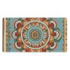 YYHWHJDE Mandala Pattern Pattern Large Office Gaming Mouse pad 16 x 29.5 in : Strong Adhesion and Durability Precision Edge Locking view 1