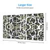 YYHWHJDE White Tree Camo Pattern Large Office Gaming Mouse pad 16 x 29.5 in : Strong Adhesion and Durability Precision Edge Locking view 2