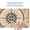 YYHWHJDE Compass Map Nautical Pattern Large Office Gaming Mouse pad 16 x 29.5 in : Strong Adhesion and Durability Precision Edge Locking view 4