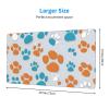 YYHWHJDE Animal Pet Paw Pattern Large Office Gaming Mouse pad 16 x 29.5 in : Strong Adhesion and Durability Precision Edge Locking view 2