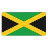 YYHWHJDE Jamaica Flag Pattern Large Office Gaming Mouse pad 16 x 29.5 in : Strong Adhesion and Durability Precision Edge Locking view 1