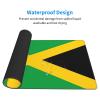 YYHWHJDE Jamaica Flag Pattern Large Office Gaming Mouse pad 16 x 29.5 in : Strong Adhesion and Durability Precision Edge Locking view 3