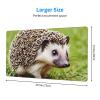 YYHWHJDE Hedgehog Polkadot Pattern Large Office Gaming Mouse pad 16 x 29.5 in : Strong Adhesion and Durability Precision Edge Locking view 2
