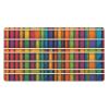 YYHWHJDE Rainbow Pattern Pattern Large Office Gaming Mouse pad 16 x 29.5 in : Strong Adhesion and Durability Precision Edge Locking view 1