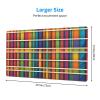 YYHWHJDE Rainbow Pattern Pattern Large Office Gaming Mouse pad 16 x 29.5 in : Strong Adhesion and Durability Precision Edge Locking view 2