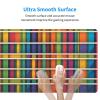 YYHWHJDE Rainbow Pattern Pattern Large Office Gaming Mouse pad 16 x 29.5 in : Strong Adhesion and Durability Precision Edge Locking view 4