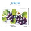 YYHWHJDE Purple and Green Grapes Pattern Large Office Gaming Mouse pad 16 x 29.5 in : Strong Adhesion and Durability Precision Edge Locking view 2