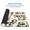 YYHWHJDE Cow Collection Pattern Large Office Gaming Mouse pad 16 x 29.5 in : Strong Adhesion and Durability Precision Edge Locking view 3