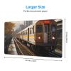 YYHWHJDE Diversified Transportation Picture Large Office Gaming Mouse pad 16 x 29.5 in : Strong Adhesion and Durability Precision Edge Locking view 2