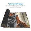 YYHWHJDE Serious Tiger Pattern Large Office Gaming Mouse pad 16 x 29.5 in : Strong Adhesion and Durability Precision Edge Locking view 3