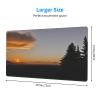 YYHWHJDE The Sun Sets in The west Pattern Large Office Gaming Mouse pad 16 x 29.5 in : Strong Adhesion and Durability Precision Edge Locking view 2
