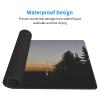 YYHWHJDE The Sun Sets in The west Pattern Large Office Gaming Mouse pad 16 x 29.5 in : Strong Adhesion and Durability Precision Edge Locking view 3