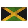 YYHWHJDE Old Jamaican Flag Pattern Large Office Gaming Mouse pad 16 x 29.5 in : Strong Adhesion and Durability Precision Edge Locking view 1