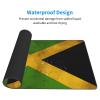 YYHWHJDE Old Jamaican Flag Pattern Large Office Gaming Mouse pad 16 x 29.5 in : Strong Adhesion and Durability Precision Edge Locking view 3