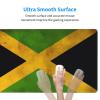 YYHWHJDE Old Jamaican Flag Pattern Large Office Gaming Mouse pad 16 x 29.5 in : Strong Adhesion and Durability Precision Edge Locking view 4