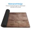 YYHWHJDE Retro Rough Oak Wall Picture Large Office Gaming Mouse pad 16 x 29.5 in : Strong Adhesion and Durability Precision Edge Locking view 3
