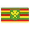 YYHWHJDE Native Hawaiian Flag Pattern Large Office Gaming Mouse pad 16 x 29.5 in : Strong Adhesion and Durability Precision Edge Locking view 1