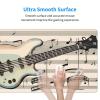 YYHWHJDE Guitar Bass Music Musical Instruments Pattern Large Office Gaming Mouse pad 16 x 29.5 in : Strong Adhesion and Durability Precision Edge Locking view 4