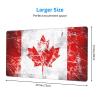 YYHWHJDE Retro Canada Flag Picture Large Office Gaming Mouse pad 16 x 29.5 in : Strong Adhesion and Durability Precision Edge Locking view 2