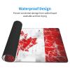 YYHWHJDE Retro Canada Flag Picture Large Office Gaming Mouse pad 16 x 29.5 in : Strong Adhesion and Durability Precision Edge Locking view 3