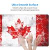 YYHWHJDE Retro Canada Flag Picture Large Office Gaming Mouse pad 16 x 29.5 in : Strong Adhesion and Durability Precision Edge Locking view 4