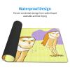 YYHWHJDE Standing Owl Pattern Large Office Gaming Mouse pad 16 x 29.5 in : Strong Adhesion and Durability Precision Edge Locking view 3