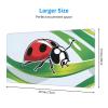 YYHWHJDE Cartoon Ladybug Pattern Large Office Gaming Mouse pad 16 x 29.5 in : Strong Adhesion and Durability Precision Edge Locking view 2