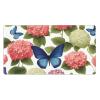YYHWHJDE Hydrangeas Daisies Butterflies Pattern Large Office Gaming Mouse pad 16 x 29.5 in : Strong Adhesion and Durability Precision Edge Locking view 1