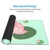 YYHWHJDE Lotus Flowers Waiting to Bloom Pattern Large Office Gaming Mouse pad 16 x 29.5 in : Strong Adhesion and Durability Precision Edge Locking view 3
