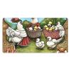 YYHWHJDE Mother Chicken and Chicks Pattern Large Office Gaming Mouse pad 16 x 29.5 in : Strong Adhesion and Durability Precision Edge Locking view 1