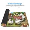 YYHWHJDE Mother Chicken and Chicks Pattern Large Office Gaming Mouse pad 16 x 29.5 in : Strong Adhesion and Durability Precision Edge Locking view 3