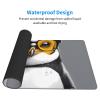 YYHWHJDE Penguin with Glasses Pattern Large Office Gaming Mouse pad 16 x 29.5 in : Strong Adhesion and Durability Precision Edge Locking view 3