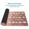 YYHWHJDE Rose Gold Pattern Backgrounds Pattern Large Office Gaming Mouse pad 16 x 29.5 in : Strong Adhesion and Durability Precision Edge Locking view 3