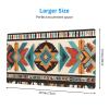 YYHWHJDE Native American Patterns Pattern Large Office Gaming Mouse pad 16 x 29.5 in : Strong Adhesion and Durability Precision Edge Locking view 2