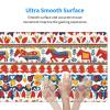 YYHWHJDE Runner Swedish Dala Horse Folk Pattern Large Office Gaming Mouse pad 16 x 29.5 in : Strong Adhesion and Durability Precision Edge Locking view 4