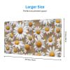 YYHWHJDE Beauty Daisy Pattern Large Office Gaming Mouse pad 16 x 29.5 in : Strong Adhesion and Durability Precision Edge Locking view 2